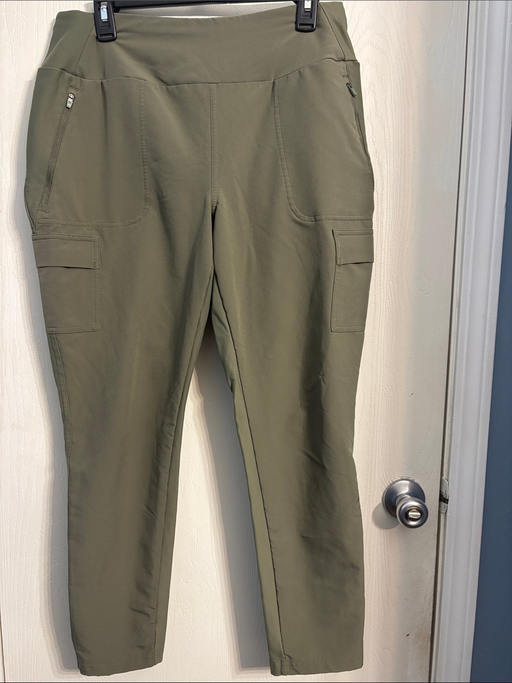 Avalanche Olive Utility Ankle Cargo Pants